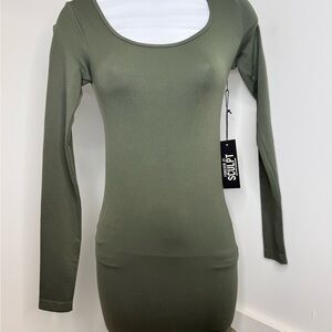 Forever 21 Army Green Mini Dress